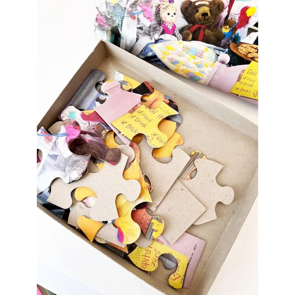 Vintage‎ Sesame Street Puzzle 24 pcs Toddlers Big Pieces 12x15